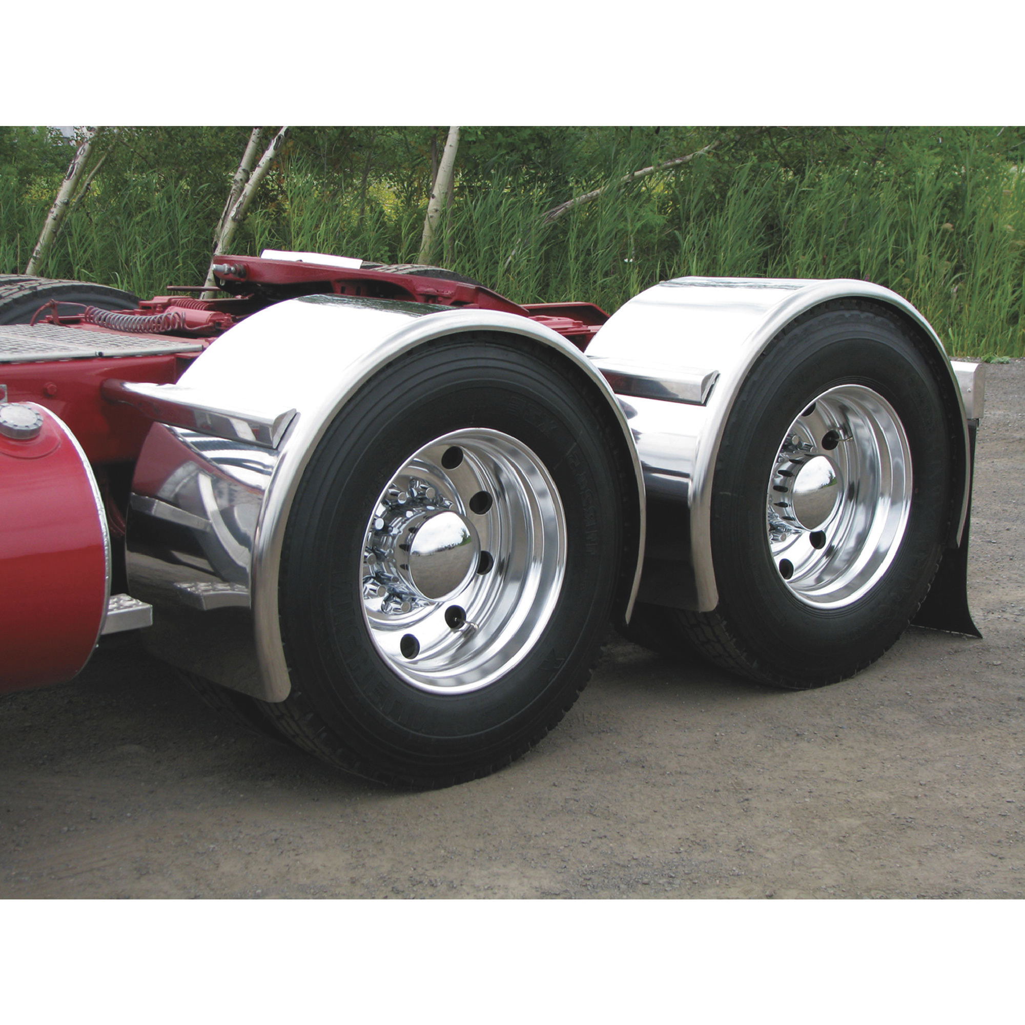 Trux Accessories Rollin' Lo Single Axle Truck Fenders, 1 Pair, 91in.L, Model# TFEN-S11